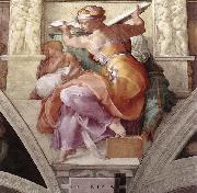 Michelangelo Buonarroti The Libyan Sibyl oil painting reproduction